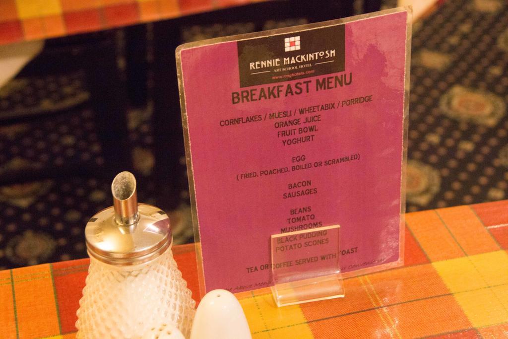 Rennie Mackintosh City Hotel Glasgow Esterno foto